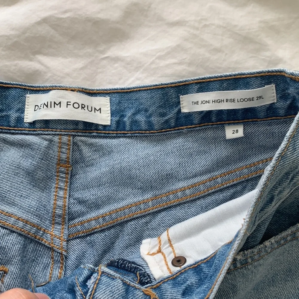 ARITZIA DENIM FORUM JOANIE EUC - Picture 3 of 5